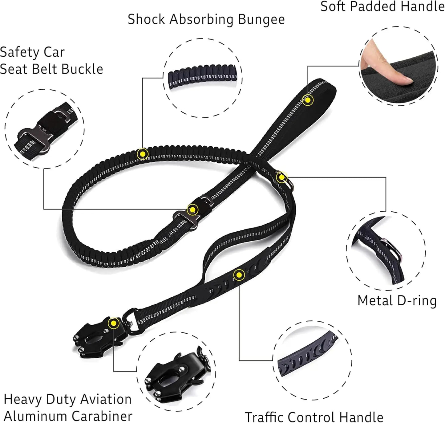 Tactical Ops™ Bungee Leash